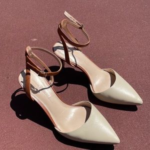 Banana republic camel heels